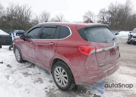2019 Buick Envision Awd Essence from USA, damaged, VIN LRBFX2SA1KD144075